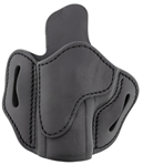 1791 Gun Leathr 143433 1791 Gunleather ORBH24SSBLL BH2.4S Optic Ready Belt Holster Size 2.4S OWB Open T