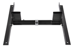 Allen 143512 EZ-Aim 15517 Target Stand Adjustable Black Powder Coated Standing Steel Standing