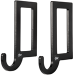 Allen 143515 EZ-Aim 15571 Target Hanging Hook Horizontal Black Powder Coated Steel 6" Long 2