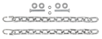 Allen 143521 EZ-Aim 15587 Custom Target Systems Gong Target Chain Silver Hanging Stainless St
