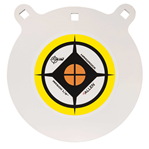 Allen 143527 EZ-Aim 15600 Hardrock Gong 10" Rimfire Pistol/Rifle Black/WhiteYellow AR500 Stee