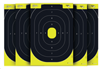Allen 143547 EZ-Aim 1537230 Splash Reactive Target IPSC Silhouette Paper Hanging 12.50" W X 1