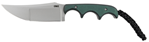 Columbia River 143713 CRKT 2394 Minimalist Katana 3.56" Fixed Plain Bead Blasted 8Cr13MoV SS Blade/ Gr