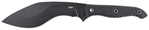 Columbia River 143717 CRKT 2710 Clever Girl Kukri 7.75" Fixed Plain Black Powder Coated SK-5 Steel Bla