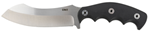 Columbia River 143720 CRKT 2866 Catchall  5.51" Fixed Sheepsfoot Plain Brushed Satin 8Cr13MoV SS Blade