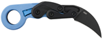 Columbia River 143725 CRKT 4041B Provoke  2.47" Folding Hawkbill Plain Black Stonewashed 4116 Stainles
