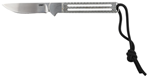 Columbia River 143736 CRKT 7524 Testy  2.38" Fixed Drop Point Plain Satin 420J2 SS Blade Skeletonized