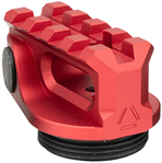 143842 Strike Industries ARPSARED Picatinny Stock Adapter  Red Anodized for AR-Platform