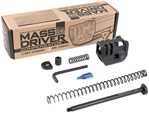 143846 Strike Industries G5-MDCOMP-C Mass Driver Compensator Black for Glock 19 Gen 5