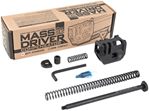 143847 Strike Industries G5-MDCOMP-S Mass Driver Compensator Black for Glock 17 Gen 5
