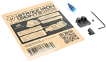 143851 Strike Industries MP9-SIGHTS-STN Iron Sights  Standard Height Black Stainless St