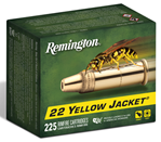 143902 Remington Ammunition 21233 Yellow Jacket  22 LR 33 gr Truncated Cone Hollow Poin