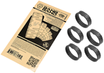 144012 Strike Industries BANGBAND Bang Band  Made of Black Rubber 5 Pack