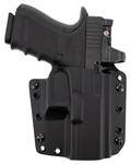 144063 Galco CVS212RB Corvus Holster IWB/OWB Open Top Style made of Kydex with Black Fi