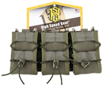 144256 High Speed Gear 45TA00OD TACO Shingle Mag Pouch Triple Style made of Nylon with