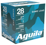 Aguila Ammuniti 144395 Aguila 1CHB2837 Field Standard Velocity 28 Gauge 2.75" 1 oz 7.5 Shot 25 Bx/ 10 C
