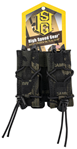 144505 High Speed Gear 11PT02MB TACO MOLLE Double Pistol Magazine Pouch MultiCam Black