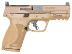 Swsc/gemtech MP S&W M&P9 13572 2.0 9MM OR NTS SF FDE 4IN 15RD