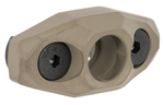 144896 Rise Armament  M-LOK QD Sling Mount Flat Dark Earth Aluminum