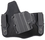 145090 Galco KT801RB KingTuk Deluxe Holster IWB Style made of Kydex with Leather Backin
