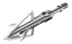 Gsm Outdoors 145145 Bloodsport BLS-10775 Gravedigger  Hybrid Mechanical Cut-On-Contact Tip Stainless