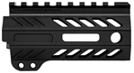 145427 Angstadt Arms AA004HGMLT Ultra Light Handguard  made of Aluminum with Black Anod