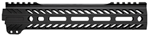145428 Angstadt Arms AA010HGMLT Ultra Light Handguard  made of Aluminum with Black Anod