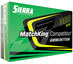 Sierra Bullets 145623 Sierra A227501 MatchKing  308 Win 175 gr Hollow Point Boat-Tail (HPBT) 20 Bx/ 10