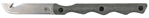 145767 Templar Knife NTKG322 Neck  2.46" Fixed Drop Point Plain Powder Coated D2 Steel