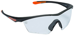 146426 Beretta USA OC031A2354014HUNI Clash Shooting Glasses Clear Lens Black with Orang