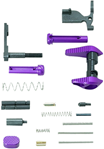 146533 Timber Creek Outdoors ARLPKPPA Lower Parts Kit  Purple Anodized Aluminum for AR-