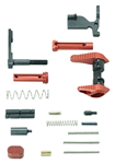146534 Timber Creek Outdoors ARLPKR Lower Parts Kit  Red Anodized Aluminum for AR-15