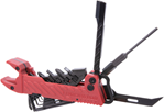 146591 Birchwood Casey PGMT Pistol .750" ID Low Profile Red Folding for Handgun
