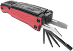 146595 Birchwood Casey ARMT AR Multi-Tool Black/Red Folding for AR-15
