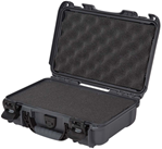 Nanuk (plastica 146614 Nanuk 9091007 909  Waterproof & Airline Approved Graphite Resin with Cubed Foam