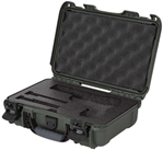 Nanuk (plastica 146615 Nanuk 909CLASG6 909 Classic Gun Case Waterproof & Airline Approved Olive Polyeth