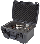 Nanuk (plastica 146622 Nanuk 918REV07 918 3 Up Revolver Case Graphite Polymer with Foam Padding & Latch