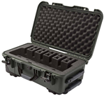 Nanuk (plastica 146625 Nanuk 9356UP6 935 6 Up Pistol Case Olive Polymer with Closed-Cell Foam Padding 2