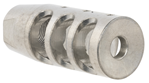 Tacfire 146746 TacFire  Compensator  Stainless Steel with 5/8"-24 tpi Threads 2.50" OAL for 308
