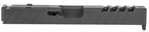 Tacfire 146765 TacFire  Replacement Slide  40 S&W Graphite Black Cerakote Stainless Steel with