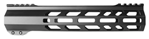 Tacfire 146780 TacFire  A.C.E. M-Lok Handguard 10" Black Hardcoat Anodized Aluminum for AR-15