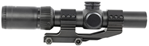 Tacfire 146787 TacFire SC1424G2D SC1424-G2  Black 1-4x 24mm Illuminated Red Dot Reticle