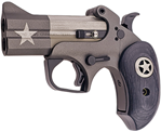 147339 Bond Arms    45 Colt (LC) 5.50" 2rd Round Gray & Olive Cerakote with Star, Black