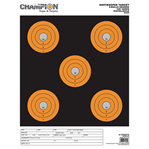 Champion Traps 147349 Champion Targets 45555 Shotkeeper  5" Bullseye Paper 100 yds Pistol/Rifle Large