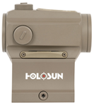 Holosun Technol 147559 Holosun HS403BFDE HS403B  Flat Dark Earth Anodized 1x 2 MOA Red Dot Reticle Incl