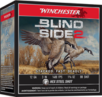 Winchester Ammu 147593 Winchester Ammo XBS123BB Blind Side 2  12 Gauge 3" 1 3/8 oz 00 Buck Shot 25 Bx/