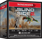 Winchester Ammu 147596 Winchester Ammo XBS2032 Blind Side 2  20 Gauge 3" 1 1/16 oz 2 Shot 25 Bx/ 10 Cs