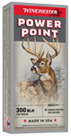 Winchester Ammu 147602 Winchester Ammo X300BLK Deer Season XP  Power Point 150 gr 20 Bx/ 10 Cs