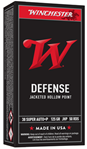 Winchester Ammu 147609 Winchester Ammo USA38AJHP USA  38 Special 125 gr Jacketed Hollow Point (JHP) 50