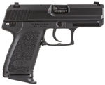 Heckler & Koch USP9C H&K M709031A5 USP9 Compact DA/SA 9mm 13+1 3.58" Modular Synthetic Grip Blued